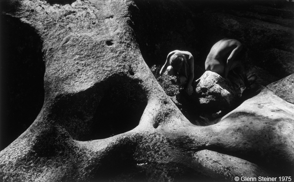 Man and Woman, Nude + the Landscape, Yosemite